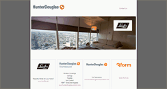 Desktop Screenshot of hunterdouglas.ae