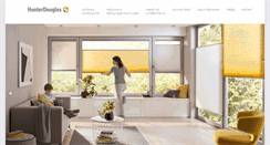 Desktop Screenshot of hunterdouglas.de