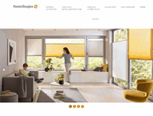 Tablet Screenshot of hunterdouglas.de
